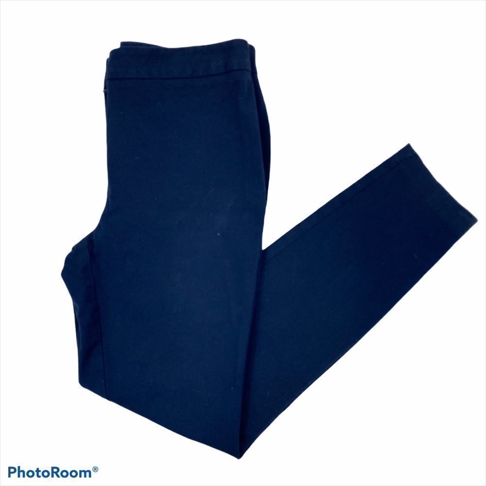 Ladies Navy Blue Metaphor Cropped Pants Size 4